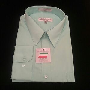 COPY - MEN'S BASIC FULL CUT DRESS SHIRT BY DANIEL ELLISSA